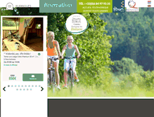 Tablet Screenshot of camping-lac-du-der.com